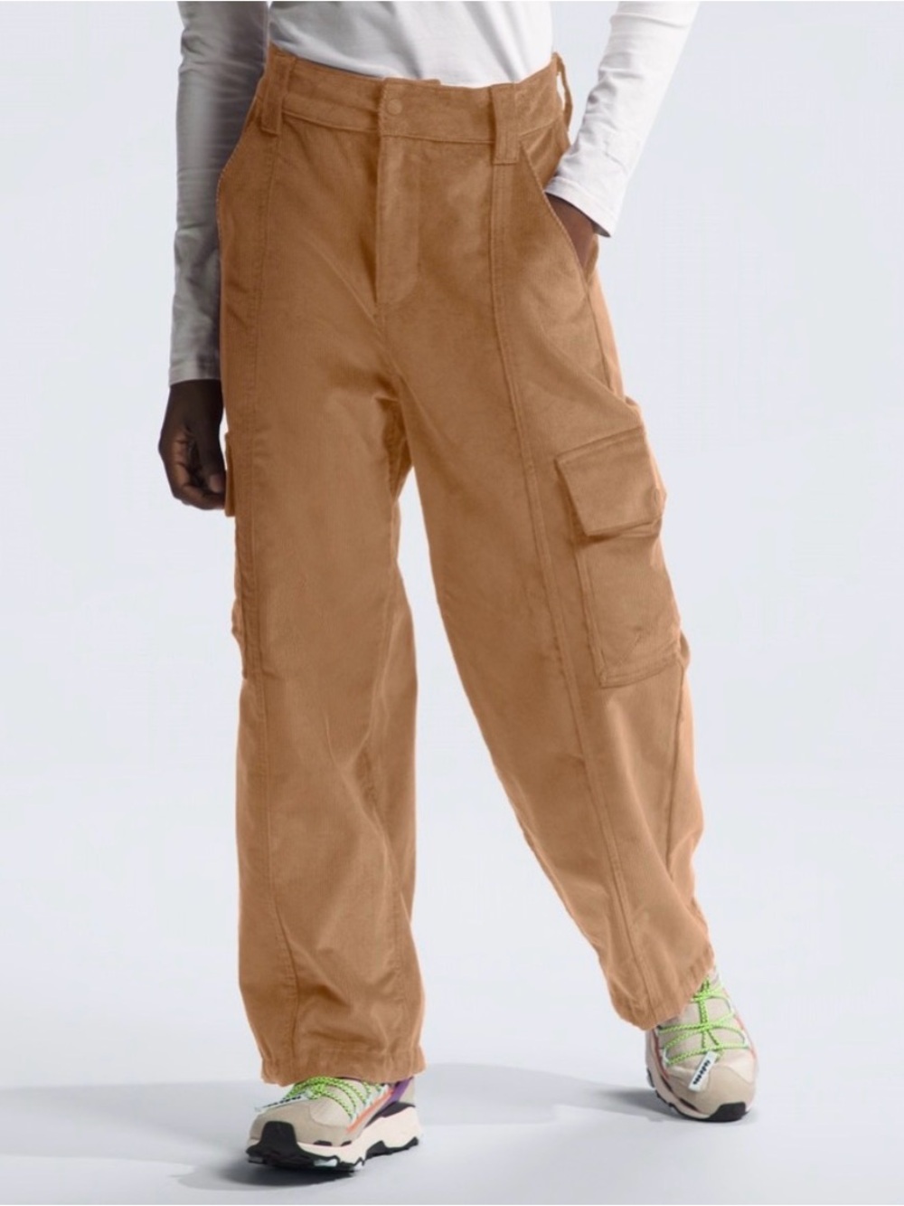 🌺NWT $120 The North Face UTILITY CORDUROY Wide Leg Cargo Pants 🌺